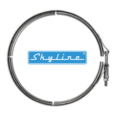 Skyline CL001-B100 - V-Band Clamp, 10.5" for Cummins ISB and Paccar PX-6 DPFs and DOCs