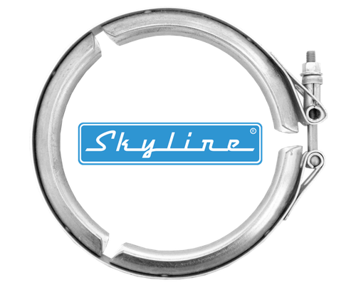 Skyline CL041-K1 - Clamp, 6.5" for Detroit Diesel Series 60/DD13/DD15 and Mercedes-Benz MBE 4000 DOCs