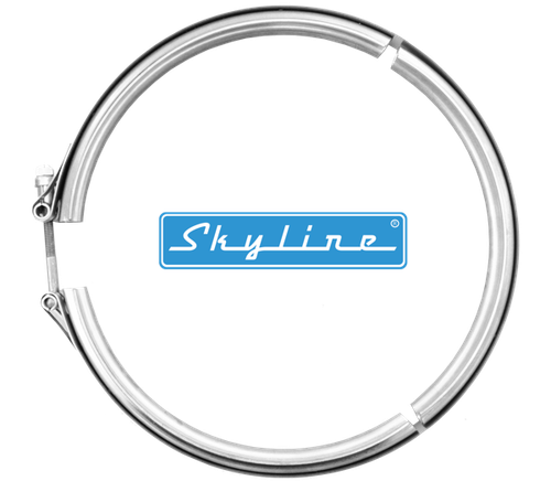 Skyline CL068-K1 - V-Band Clamp, 12.75" for Cummins B6.7 and L9 DPFs and DOCs