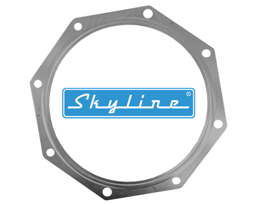 Skyline GA025-K10 - Gasket, 8" ID, 8-Hole for Isuzu 4JJ1 DPFs