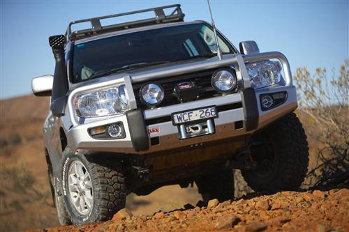 ARB 3415110 - Deluxe Winch Bumper for Toyota Land Cruiser 200 Series 2007-2011