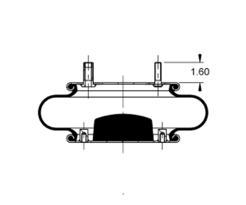 AS-4467 AIR BAG SPRING