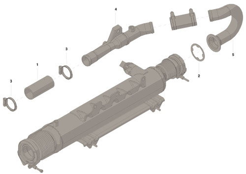 Cummins 4955339 - Air Transfer Connection Kit for Non Certified 11L M11 Engines