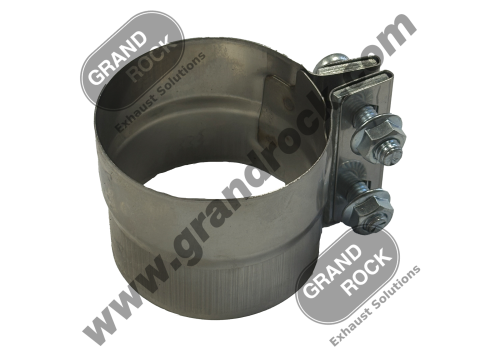 WFC-35SS 3.5" PREFORMED CLAMP, W/LAP JOINT; 304SS