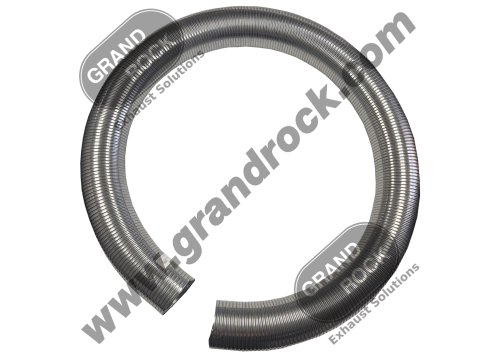 Grand Rock S49-5120 - 5" X 120" Flex Pipe ID/ID 409 Stainless Steel