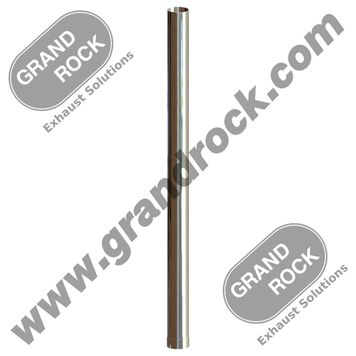 S6-96EXC 6" X 96" STRAIGHT CUT ID CHROME