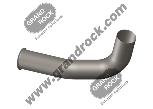 IH-167C1 5"2-BEND OD/FLARE PIPE ALZ