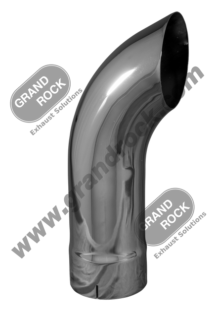 K5-18EXC STACK CURVED,5"X18,ID CHROME