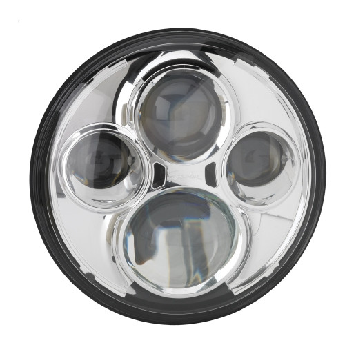 0550011 12-24V ECE LED RHT & LHT HIGH BEAM WITH CHROME INNER BEZEL