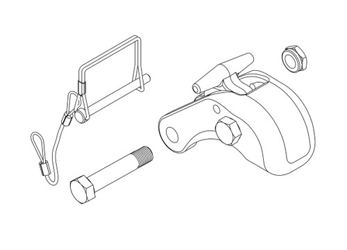SAF-Holland RK-62-O - Latch Replacement Kit