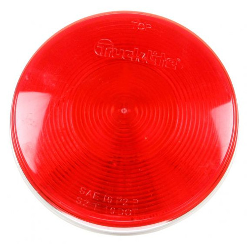 Truck-Lite 40202R3 - 40 Series Incandescent Red Round One-Bulb Stop Turn Tail Light, PL-3, 12V Bulk