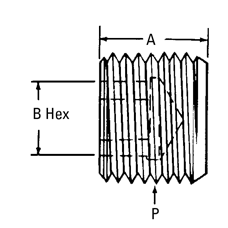 2222-6S ADAPTER SAE 37