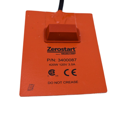 3400087 SILICONE PAD ADHESIVE - 420W 120V 3.5A - 6-1/2"