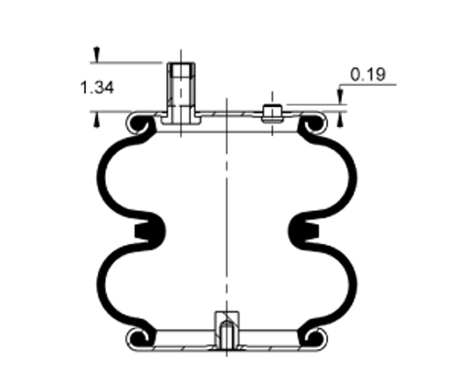 AS-4758 AIR BAG AIR SPRING