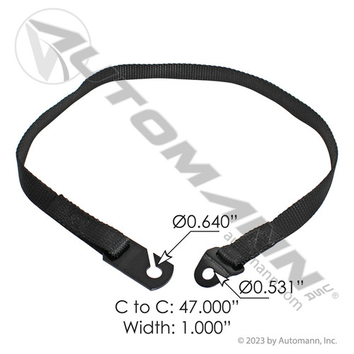 HLK2767 FREIGHTLINER HOOD STRAP