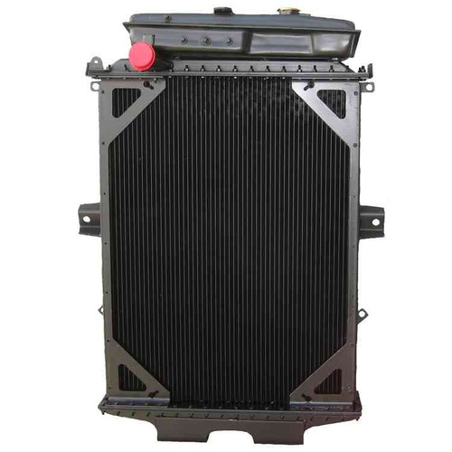 558048-4 KENWORTH 4 ROW BOLT TOGETHER RADIATOR(W/SURGE TANK): 1991 - 1999 W900L MODELS