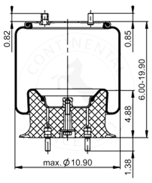 AS-81147 AIR BAG SPRING