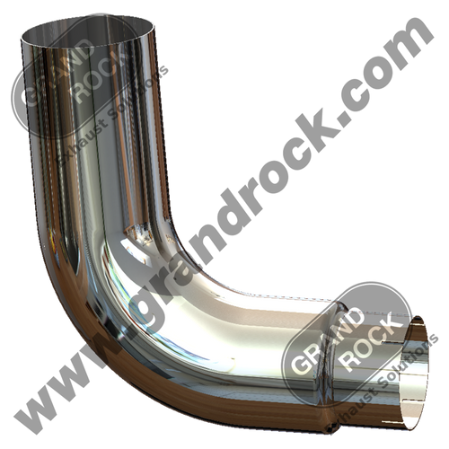 WS6-3540C ELBOW,6"90DEG OD/R5"ID CHR