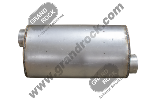 Grand Rock M-147 - 5" Muffler Type 2 10" X 15" X 27" ID/ID Aluminized Steel