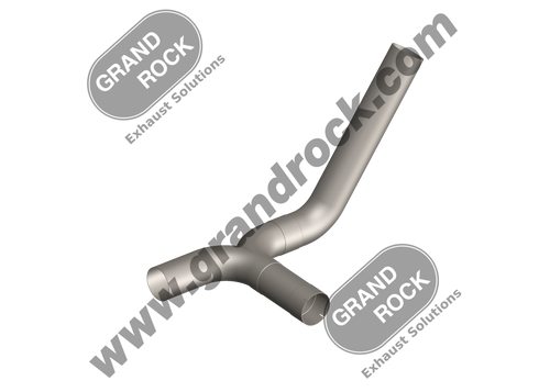 PB-12308Y 5"3-BEND ID/OD/OD Y-PIPE ALZ