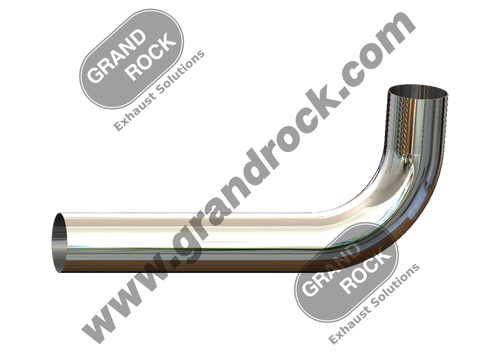 PRK-L690C ELBOW,6"90DEG OD/OD CHR