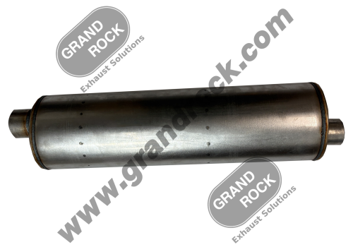 Grand Rock M-624 - 2.75" Muffler Type 2 8.5" X 30" ID/ID Aluminized Steel