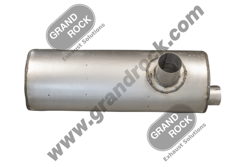 Grand Rock M-777 - 3.5" Muffler Type 6 8.25" X 11.5" X 32" ID/OD Aluminized Steel