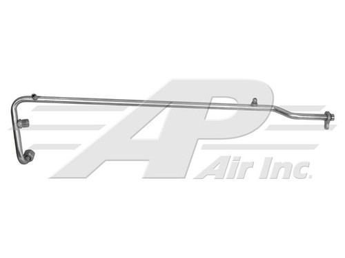 AP Air 7-T08204 - Peterbilt Steel Suction Air Conditioning Line For Flange Type Accumulator On Trucks With Sleeper
