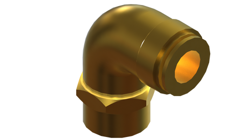 SAF-Holland XB-09226 - Fitting 90 Degree Push-Connect