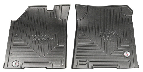  MINIMIZER Floor Mats; Western Star; 4700 w/DD13 Engine & Driver  Side Electrical Tray (2012-16); Incompatible w/'16 Throttle Pedal on fire  Wall; Part #FKSTAR5B : Automotive