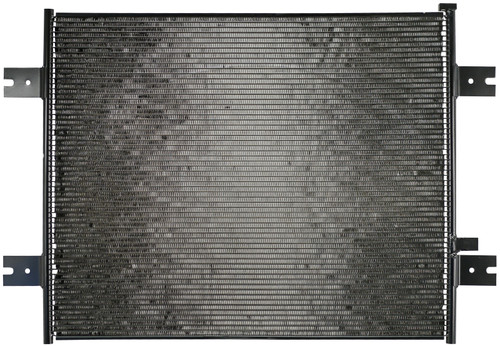 TruckAir Parts 04-1417G - Peterbilt Truck Air Conditioning Condenser Aft Mount