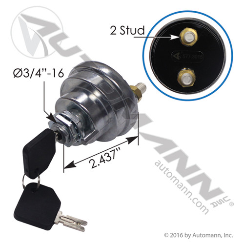 577.3015 KEYED MASTER DISCONNECT SWITCH W/ INDEX