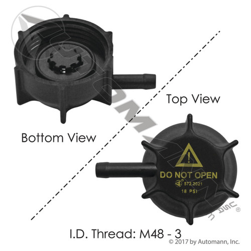 572.2021 VOLVO MACK SURGE TANK CAP