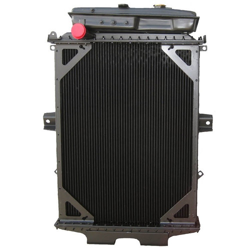 558048LHD KENWORTH 4 ROW BOLT TOGETHER DIMPLED TUBE RADIATOR(W/SURGE TANK): W900, W900B, W900L