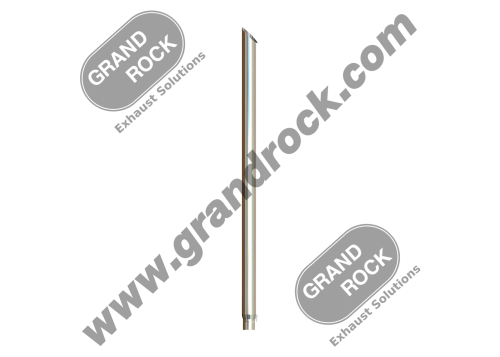 SP6-114EXC 6" X 114" MTR CUT CHR RED TO 5" ID