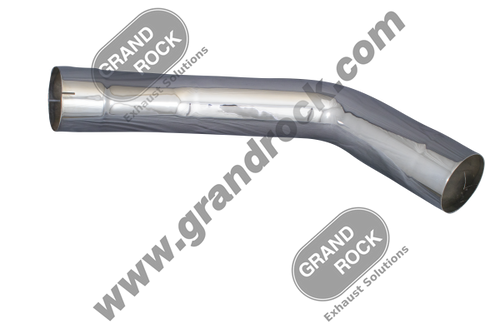 Grand Rock KW-18615RC - 5" 2-Bend Pipe ID/OD Right Chrome