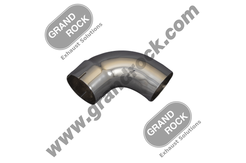 L490-0808C ELBOW,4" 90DEG,08X08 ID/OD CHR