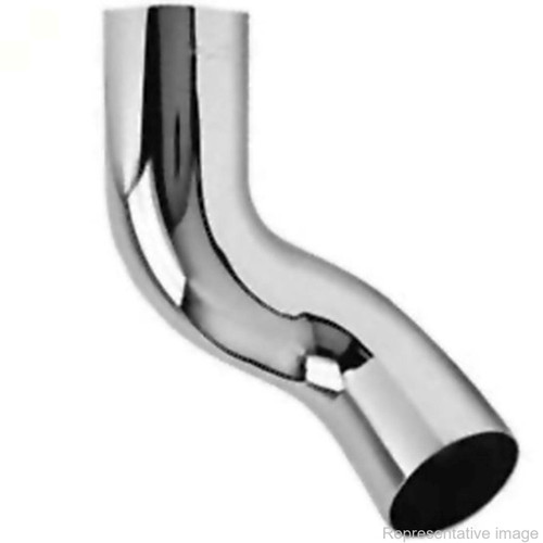 PB-11380RC 5"2-BEND OD/OD PIPE RIGHT CHR