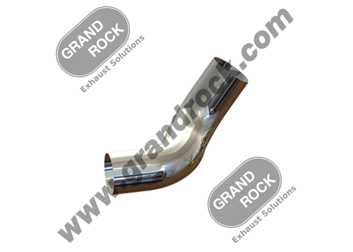 PB-11380RC 5"2-BEND OD/OD PIPE RIGHT CHR