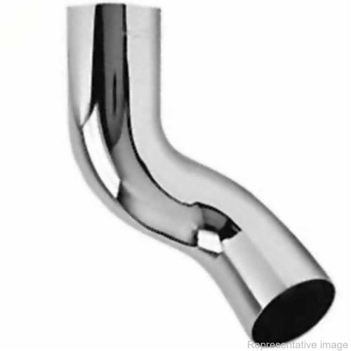 PB13906RC 5"2-BEND PETERBILT EXHAUST PIPE CHROME