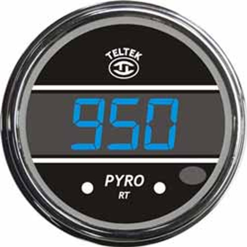 225K TELTEK BLUE PYROMETER GAUGE 2-1/26" 05 OLDER KENWO