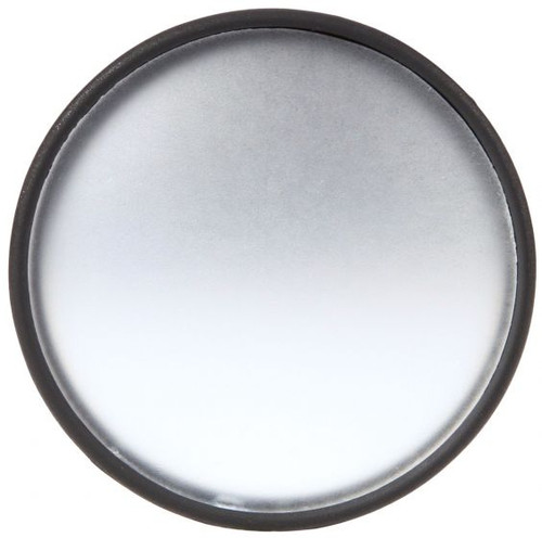 7038 SIGNAL-STAT, 2 IN., BLACK PLASTIC STICK-ON CONVEX MIRROR, ROUND, UNIVERSAL MOUNT