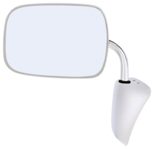 7575 SIGNAL-STAT, 14.813 X 14.813 IN., CHROME STEEL, FLAT MIRROR, UNIVERSAL