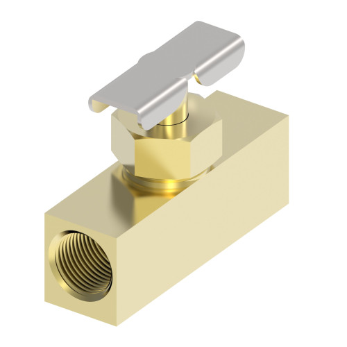 Aeroquip 6800 - Valve Shut Off Brass Female Pipe