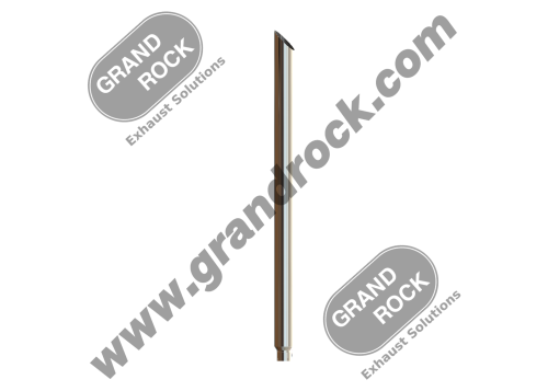 SP7-114EXC-5 STACK MITER,7"X114,R5"ID CHR