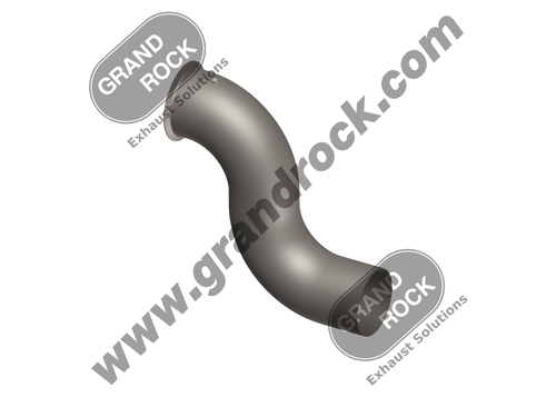 FL-17094-030 5"2-BEND OD/FLARE TURBO PYRO ALZ