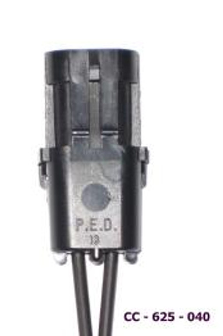 CC-625-040 CHROMIANCE 2 POSITION MALE WEATHERPACK CONNECTOR
