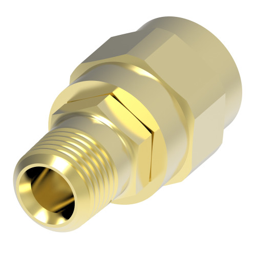 Aeroquip 00904B-102 - Fitting Reusable Brass Male Pipe Straight