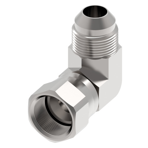 Aeroquip 2071-10-8S - Adapter SAE 37 Elbow 90 Degree Carbon Steel