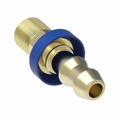 10004B-B04 BRASS HOSE ENDS LOW PRES